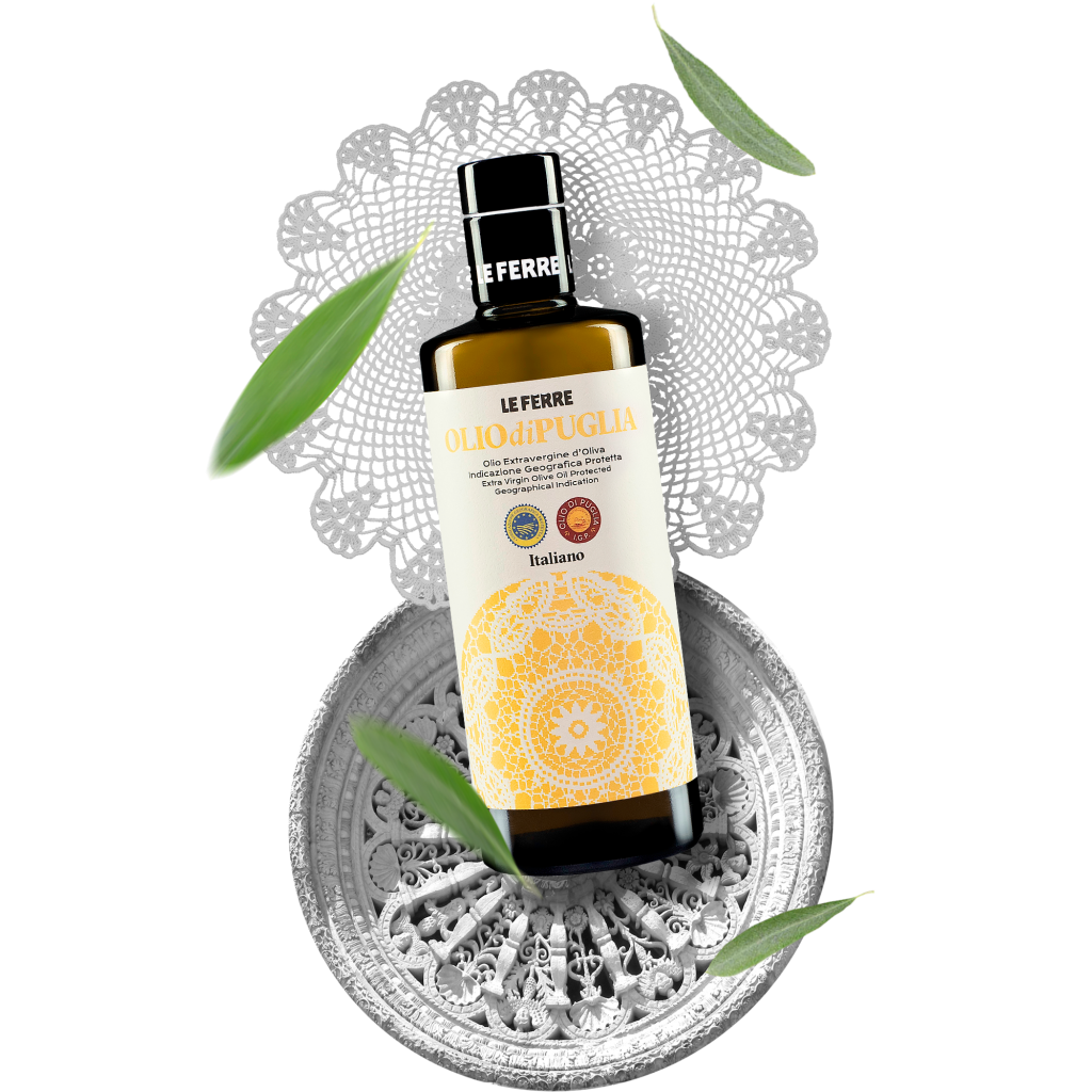 Ekstra Jomfru Olivenolie I.G.P. "OLIO DI PUGLIA" 100% Italiensk
